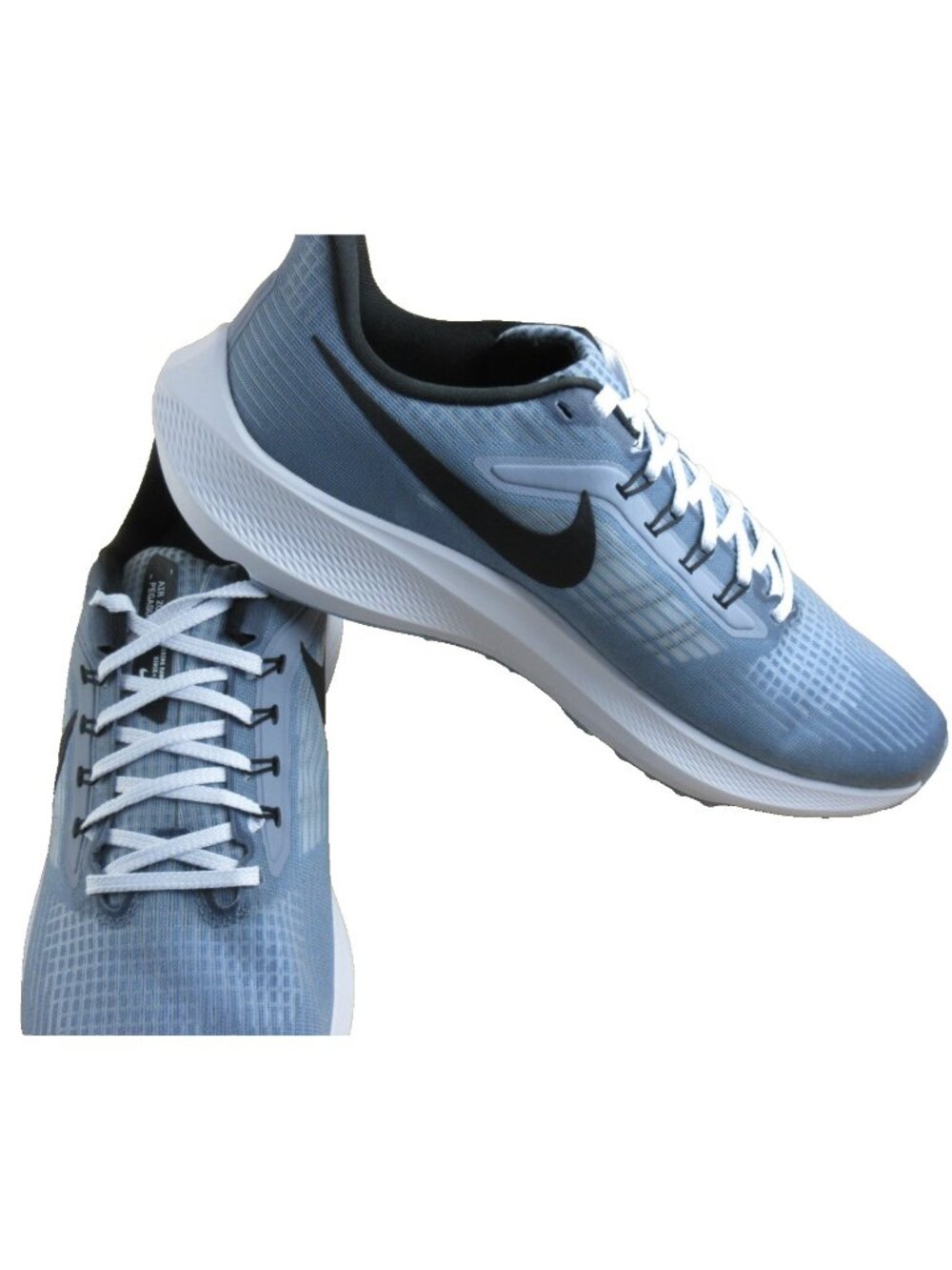Nike Men's Air Zoom Pegasus 39 Running Shoes Ashen Slate Football Grey Sizes - Picture 4 of 7